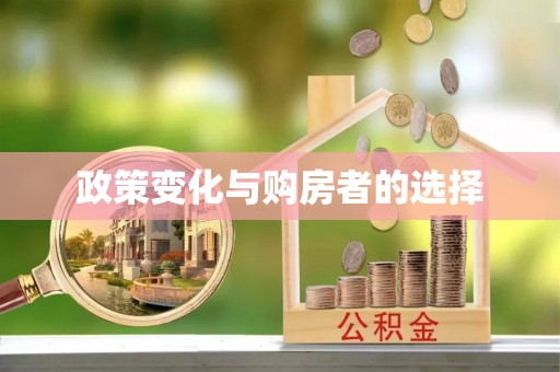 福鼎政策变化与购房者的选择