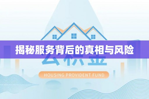 福鼎揭秘服务背后的真相与风险