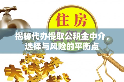 福鼎揭秘代办提取公积金中介，选择与风险的平衡点