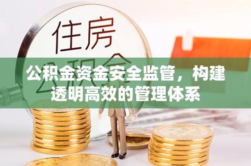 福鼎公积金资金安全监管，构建透明高效的管理体系