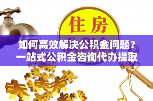 福鼎如何高效解决公积金问题？一站式公积金咨询代办提取服务全解析