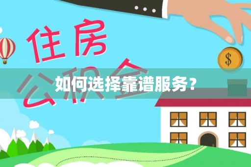 福鼎如何选择靠谱服务？