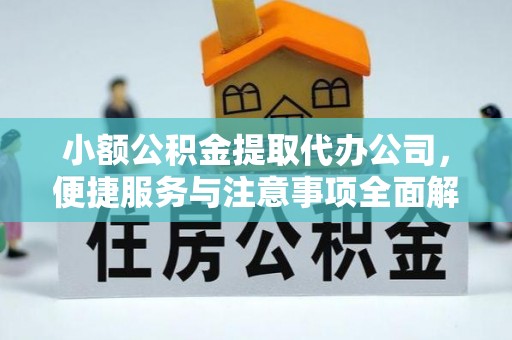 福鼎小额公积金提取代办公司，便捷服务与注意事项全面解析