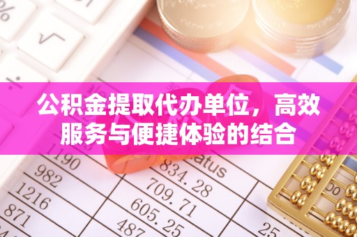 福鼎公积金提取代办单位，高效服务与便捷体验的结合